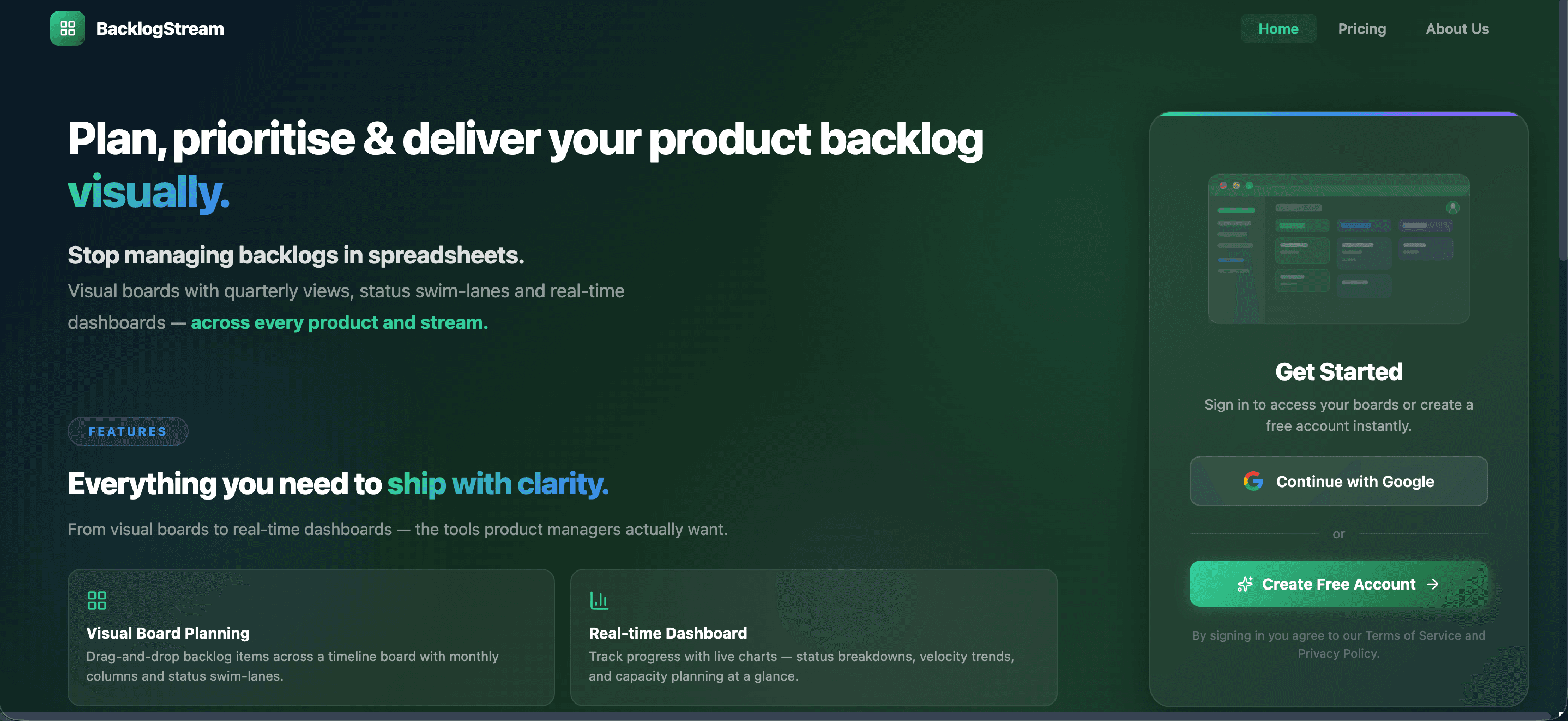 BacklogStream screenshot 1